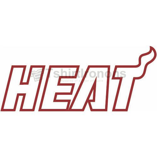 Miami Heat T-shirts Iron On Transfers N1066